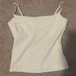 Classic White Camisole Top